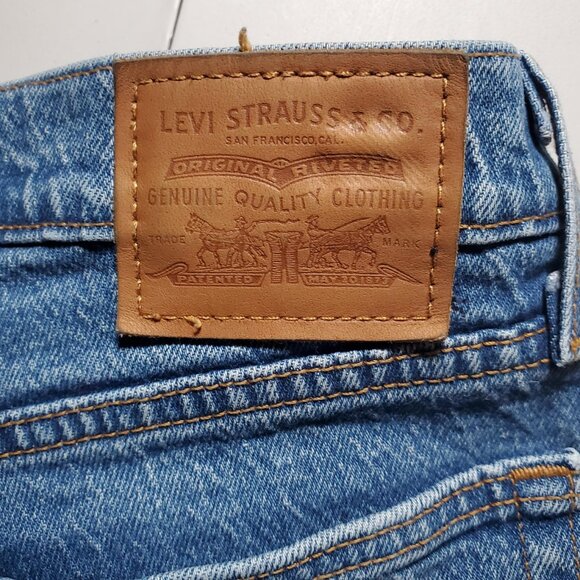 Levi's Premium Wedgie Straight Jeans size 27 - Picture 11 of 16